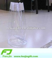 Cheap transparent pvc drawstring bag