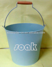 new water bucket colored metal pails metal pail