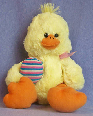 plush duck, duck plush, plush easter duck