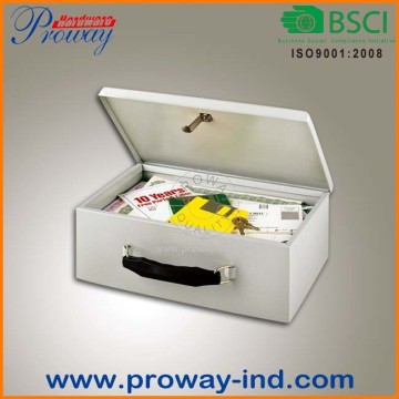 metal money cash box,cash in transit box