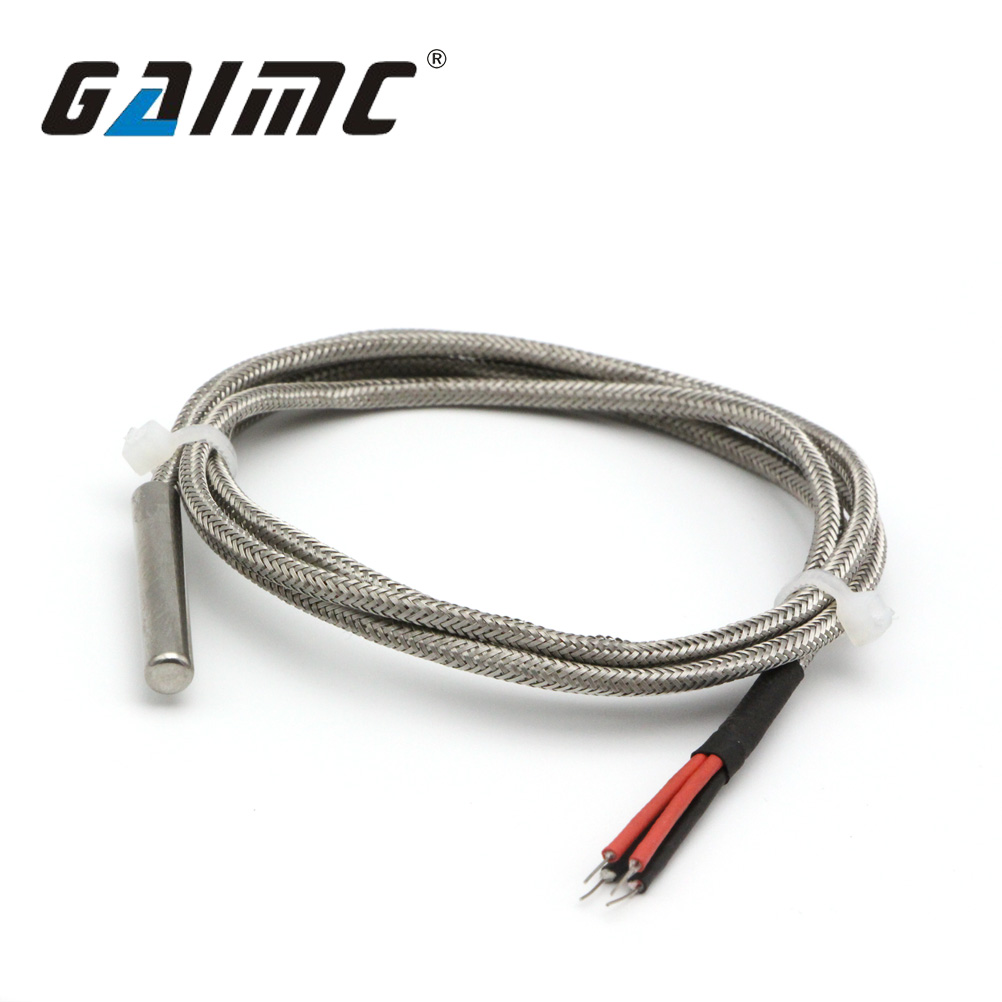 GTS300 stainless steel tube 3 wire waterproof temperature sensor pt1000 class a