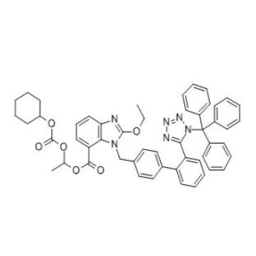 罰金の粉トリチル カンデサルタンシレキセチル CAS 170791-09-0