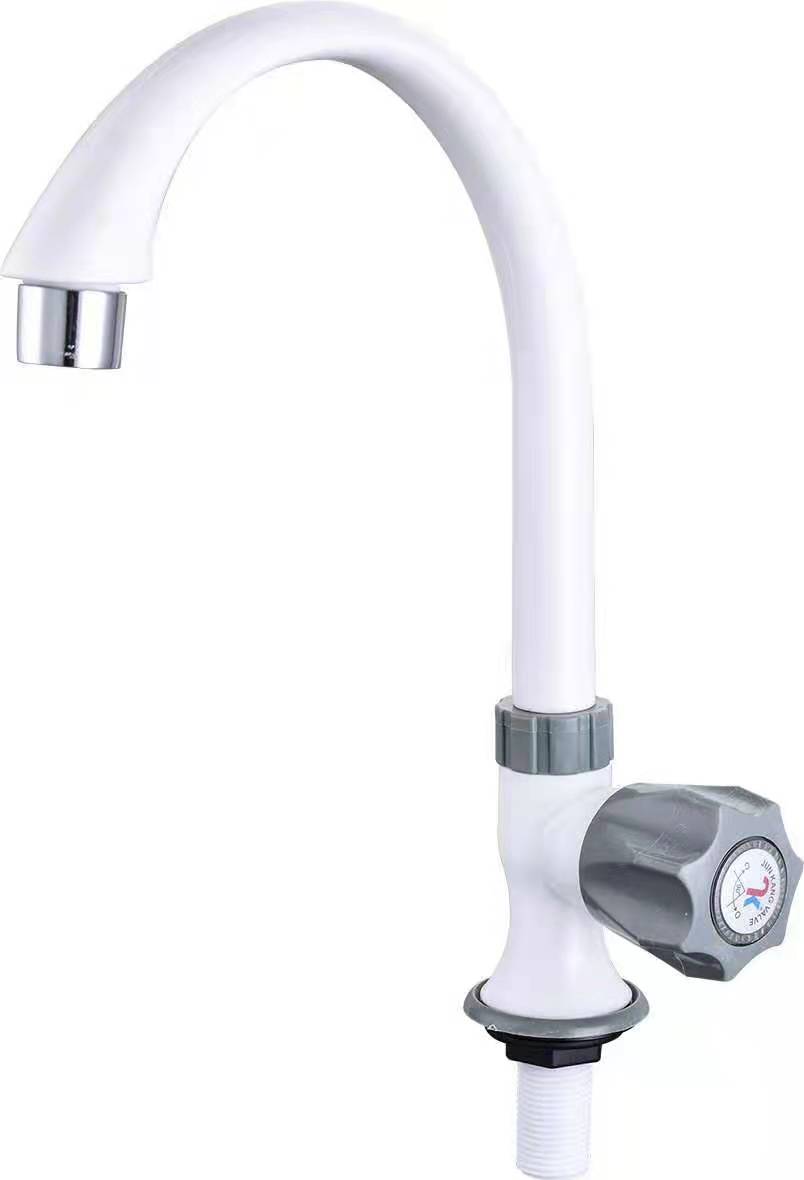 売れ筋プラスチック蛇口冷水壁掛けキッチン蛇口タップ