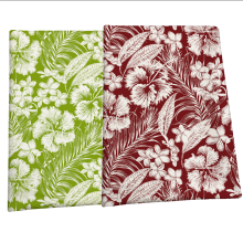 Summer Aloha Fabrics: Tropical Patterns Digital Printed Rayon for Hawaiian Clothing