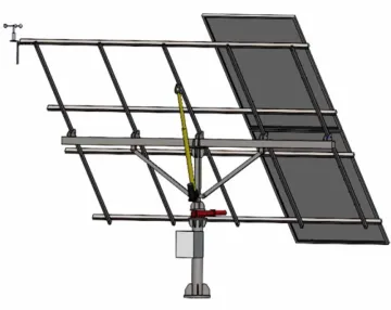 solar tracker Customizable dual axis solar tracker