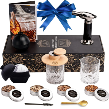 Whiskey Bourbon Drinks & Food Old Fashioned Smoker Kit