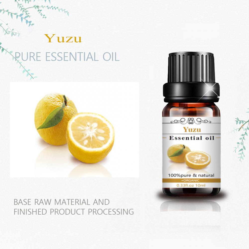 10 ml 100% puro de aceite esencial de Yuzu Yuzu de Yuzu.