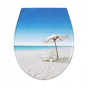 Duroplast Toilet Seat Soft Close (sandy shore)