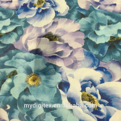 high quality floral printed cotton fabric textile