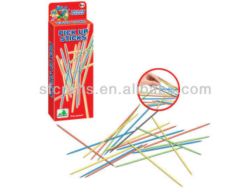 Pick up sticks toy games,Plastic educational game toys