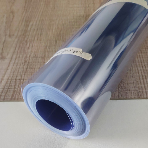Pemimpin Teratas Clear Blue Rigid PVC Sheet Roll