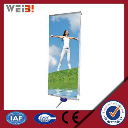 Triple Side Aluminum Frame Flex Banner Stand