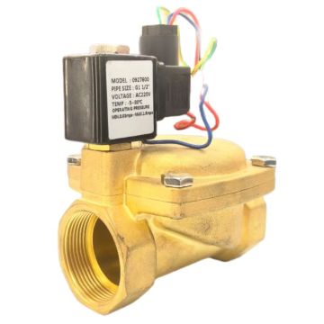 Válvula solenoide de nivel superior para seguridad contra incendios