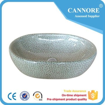 Double Color Porcelain Simple Art Basin