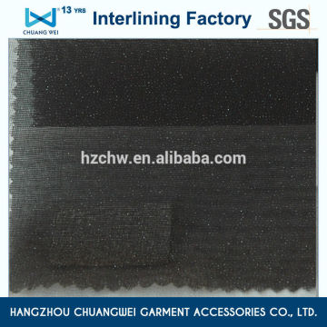 Best selling worth buying polyester double dot woven fusible interling