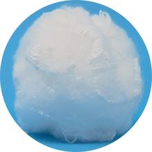 PSF 100 Virgin 3 Denier X 51mm Semi Dull White Polyester Fiber