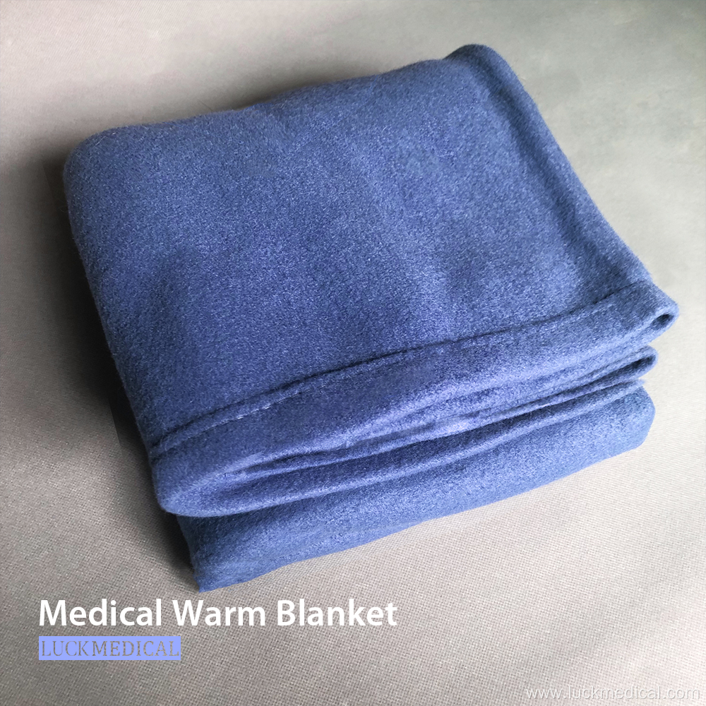 Medical Grade Weighted Warm Blanket Double Side Fleece