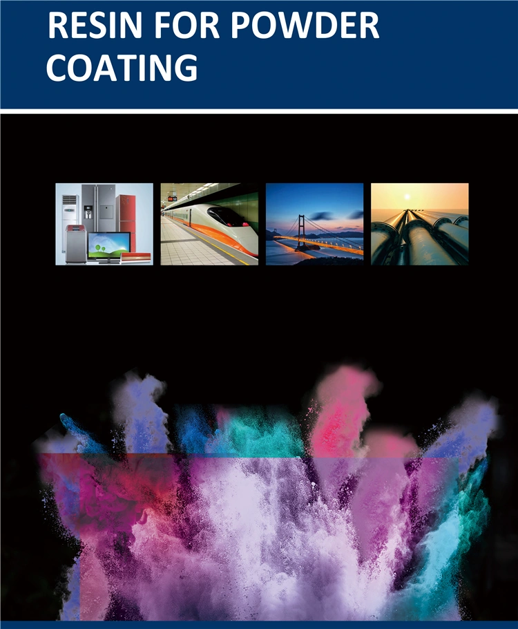 Good Balance of Properties Polyester Resins for Matte Dry Blend System Powder Coatings