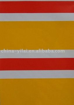 PVC knife coated polyester fabric