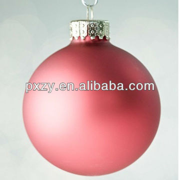 clear colored glass christmas ball