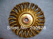 Reasonable price non-sparking knot wire wheel brush