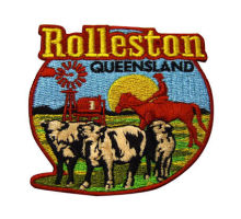 6 Color Custom Embroidered Patches Sequin