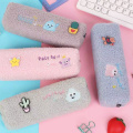 Custom hot sale fruit PU pencil case