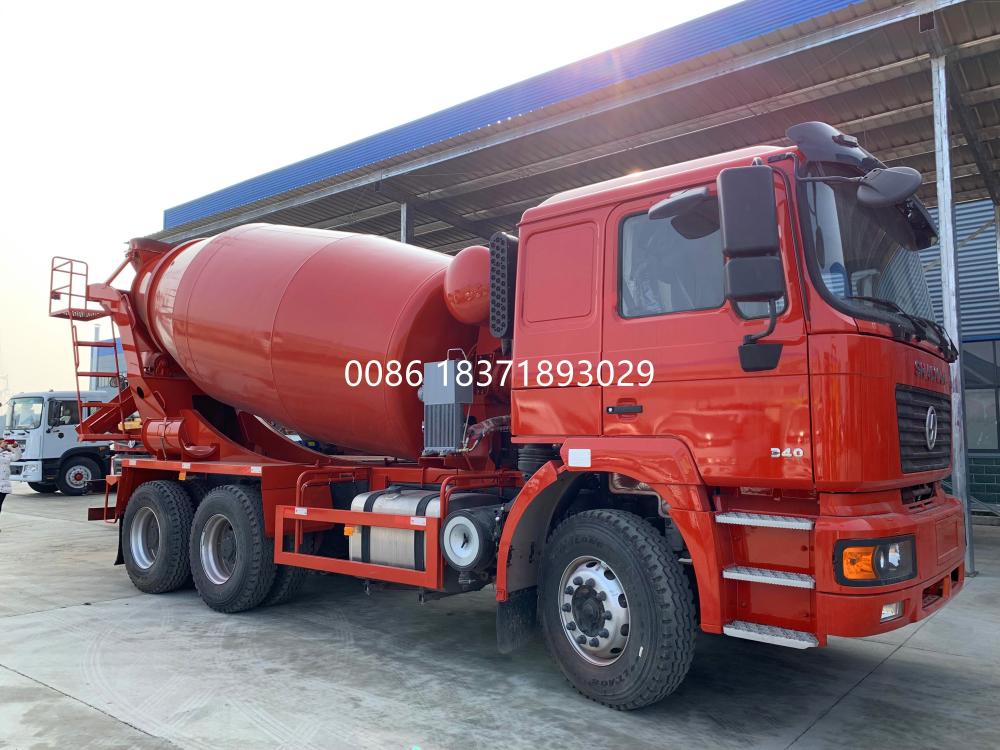 Shacman 6x4 10cbm Concrete Mixer Truck 3