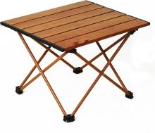 2024 New Arrival Lightweight Foldable Aluminum Cube Camping Table
