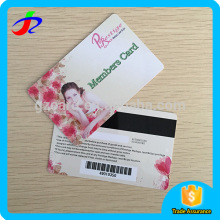 free sample plastic membership card with magnetic strip