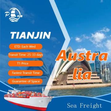 Ocean Freight from Tianjin to Australia