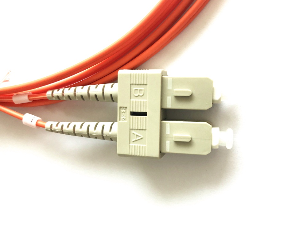 SC UPC duplex OM2 mm  connector