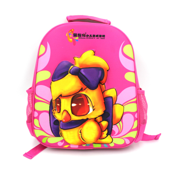 Custom design cartoon zipper eva backpack case for kids