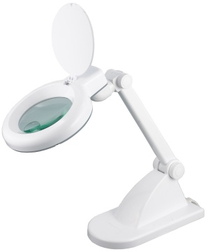 Wholesale LED Illuminated Reading Desk Magnifier with Lamp and Base