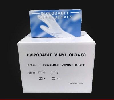 Wholesale Food Grade Transparent Disposable Medical PVC Vinyl Gloves