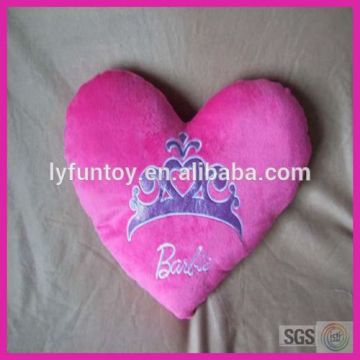 valentine plush heart shaped cushion pillow