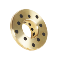 Mesin cuci kuningan tembaga datar casting solid casting graphite thrust brass washer