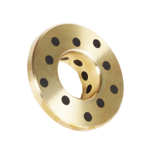 Mesin cuci kuningan tembaga datar casting solid casting graphite thrust brass washer