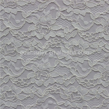 Nylon cotton floral lace fabric/ french tulle lace fabric for curtains