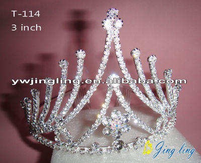 Cheap Pageant Crowns Rhinestone Tiaras For Sale