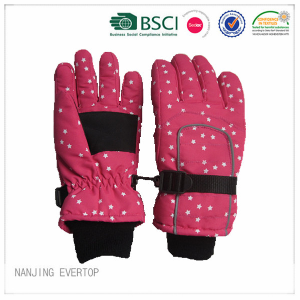 Old Children Colorful Ski Gloves Wholesale