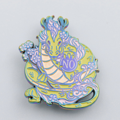 Wholesale Metal Crafts Gold Plated Soft Enamel Pin