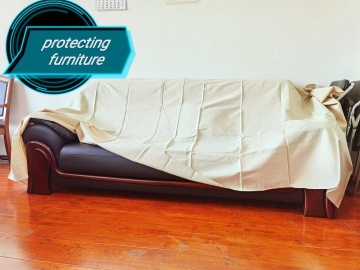 drop cloth painting cover sheets