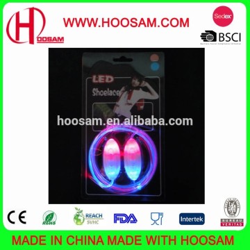 Novelty LED silicone shoe laces,Waterproof LED shoe laces silicone