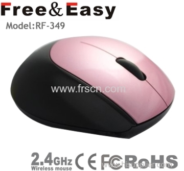 Pink Color Egg Shaped Wireless Mouse?