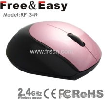 Pink Color Egg Shaped Wireless Mouse?
