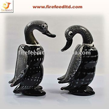 Decorative Mandarin Duck Glass Crafts