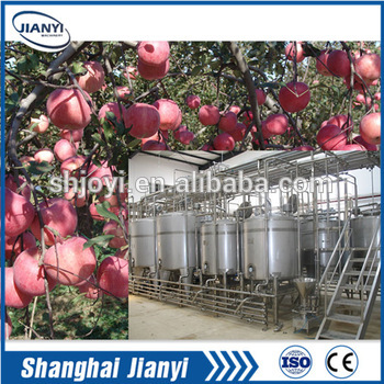 complete apple juice production line