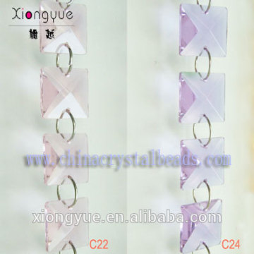 Fashion crystal bead handmade chain curtain trim