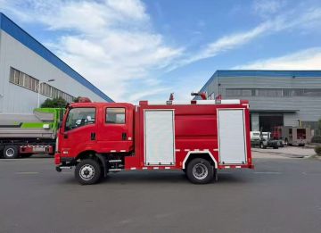 Advanced Fire Truck Water Tank System